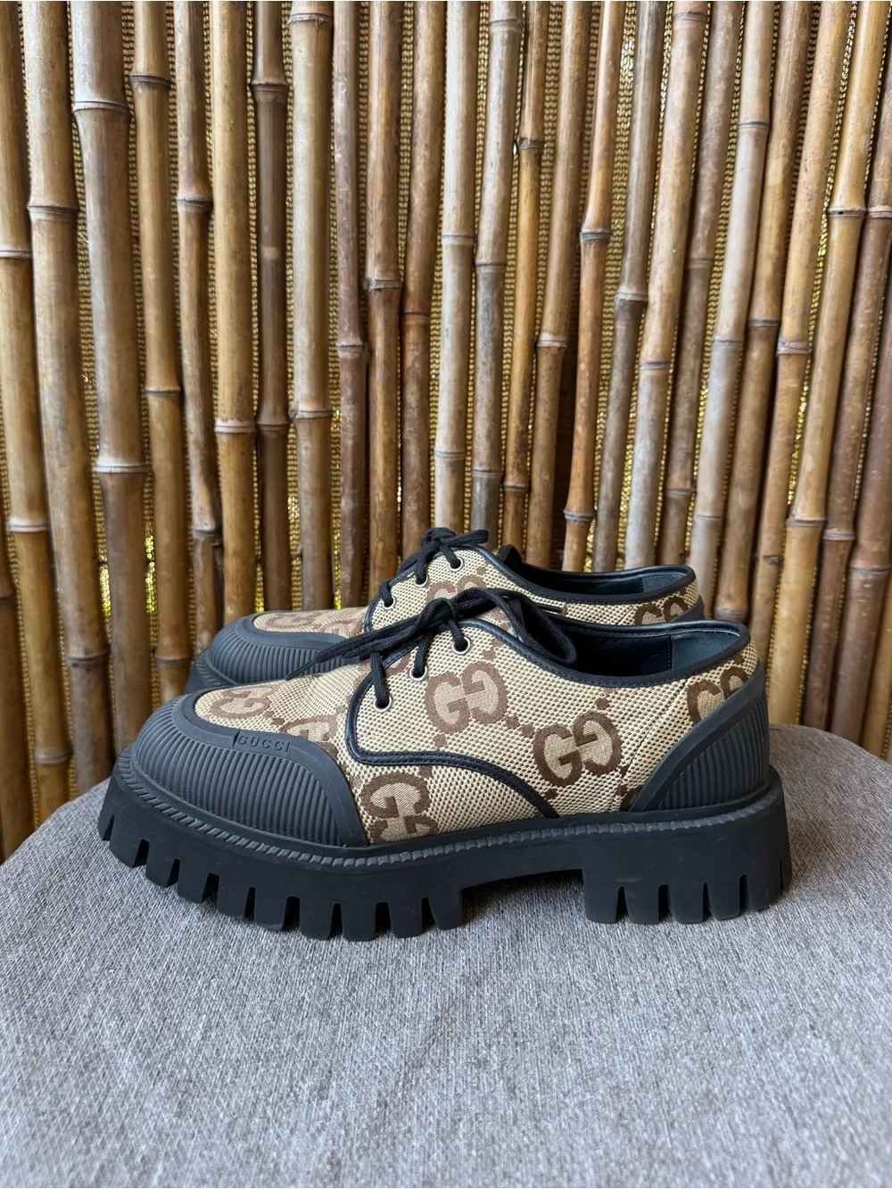 GUCCI Maxi GG Slip-On Loafers